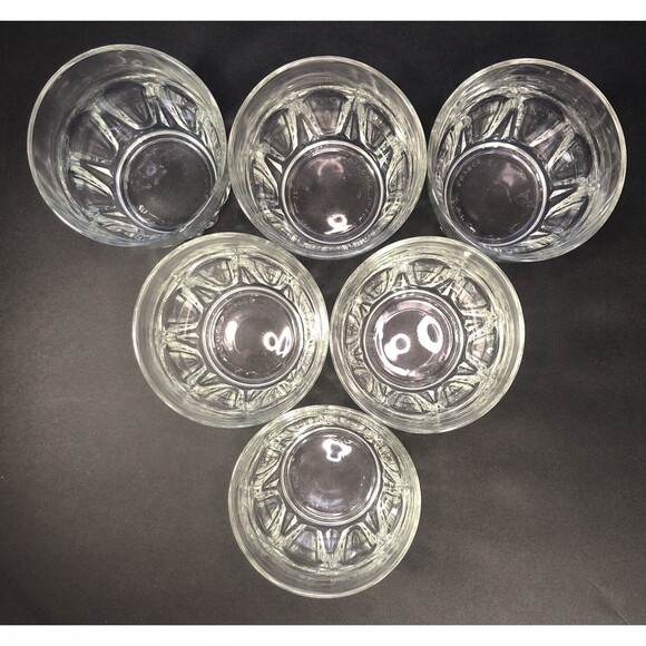 Set Of 6 Arcoroc Lancer Glasses, On the Rocks 10.5 Oz France - Picture 2 of 8